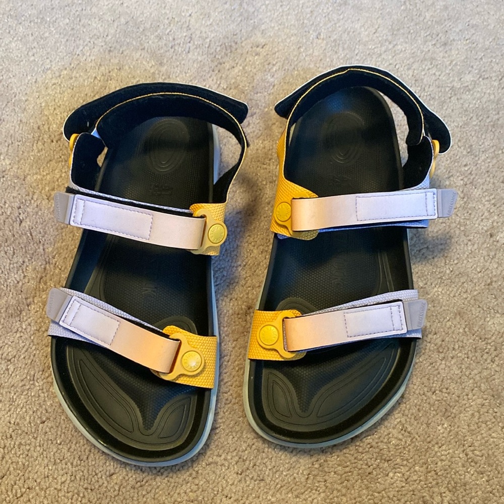 Brand new Birkenstock kalahari Birko-flor in Futura Purple Fog/Apricot color!